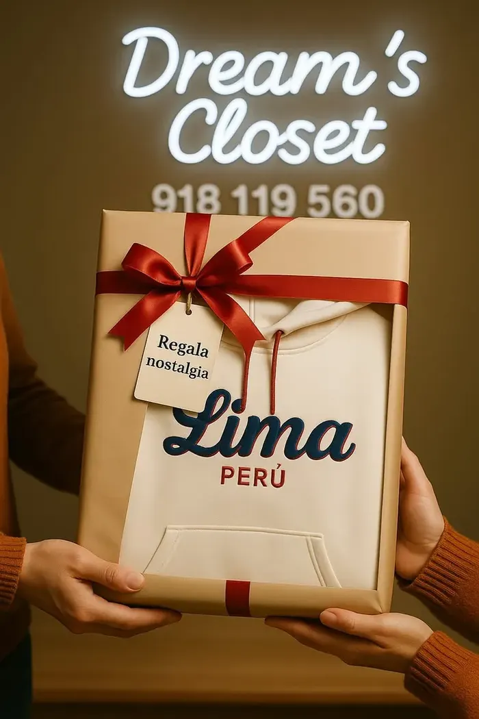 Entrega de un pedido Dream's Closet envuelto con cuidado